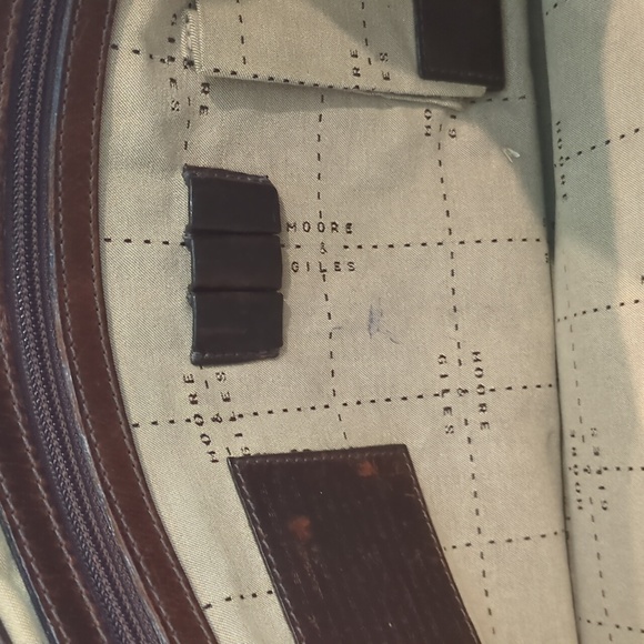 Moore and Giles Brompton Messenger Bag - Picture 4 of 7